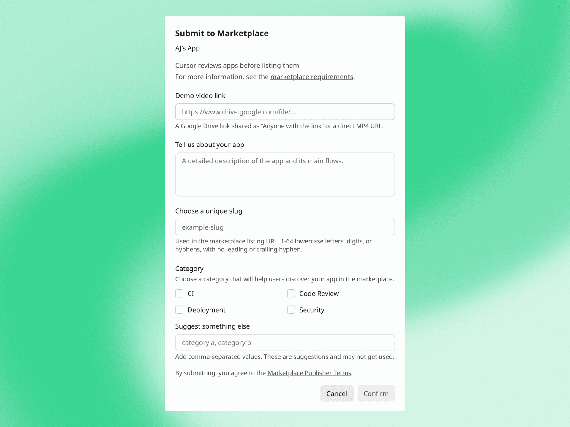Submitting an app to the Origin App Marketplace